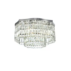 Sklep Kaja Elegancka lampa z kryształami DIA005CL-06CH DUNE | Kaja Oświetlenie