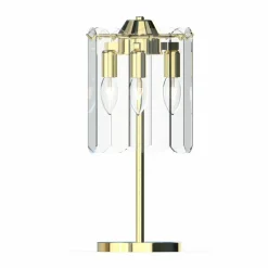Sklep Kaja Elegancka lampka stołowa w stylu glamour MT3523-3S-EGN NIRA | Kaja