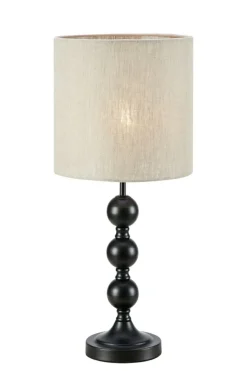 Sklep Kaja Elegancka lampka stołowa z abażurem, do sypialni 108575 z serii OCTO