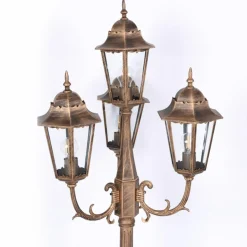 Sklep Kaja Elegancka latarnia K-7006A2/4 CZARNY/ZŁOTY LOZANA | Kaja Oświetlenie