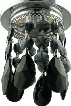 Sklep Kaja Elegancka oprawa stropowa z czarnymi kryształkami 2243910 | Kaja Oświetlenie