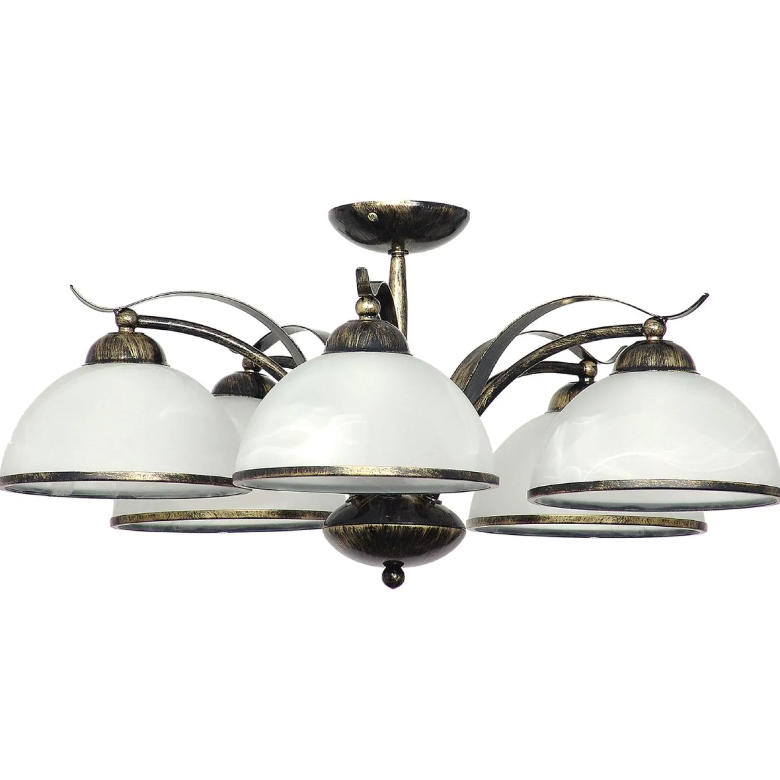 Sklep Kaja Elegancka, patynowa lampa sufitowa LX 4038 KORFU | Kaja Oświetlenie