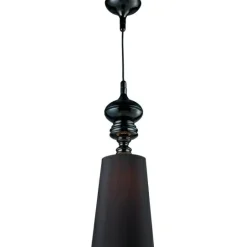 Best Sale Elegancka, pojedyncza lampa wisząca AZ0064 BAROCO BLACK | Kaja Żyrandole Nowoczesne