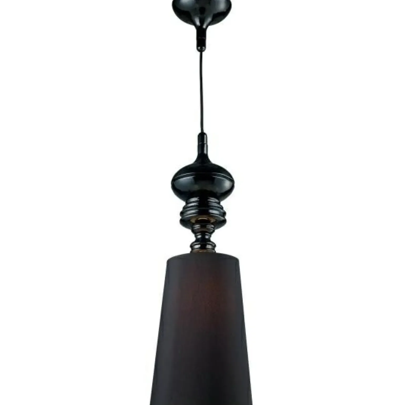 Best Sale Elegancka, pojedyncza lampa wisząca AZ0064 BAROCO BLACK | Kaja Żyrandole Nowoczesne