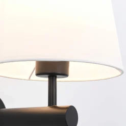 Sklep Kaja Elegancki kinkiet do sypialni LP-1133/1W BK TIVOLI | Kaja Oświetlenie