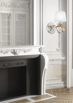 Sklep Kaja Elegancki kinkiet modern glamour 21-23643 DENIS | Kaja Oświetlenie