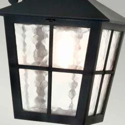 Sklep Kaja Elegancki kinkiet naścienny, IP43 BL52M-BLACK z serii CANTERBURY