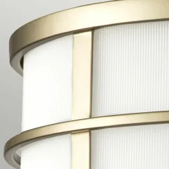 Sklep Kaja Elegancki plafon ze złotą oprawą FE-FUSION-F-PNBR z serii FUSION