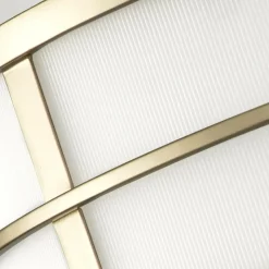 Sklep Kaja Elegancki plafon ze złotą oprawą FE-FUSION-F-PNBR z serii FUSION