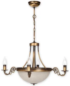 Sklep Kaja Elegancki żyrandol z kloszem O2124 W6 PAT ARKADIA | Kaja Oświetlenie