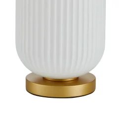 Sklep Kaja Estetyczna lampa stołowa, złota TB-28798-1-GD-WH z serii OLMETO