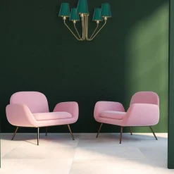 Best Estetyczna lampa sufitowa w zielonym kolorze MLP4908 z serii VICTORIA | Kaja Ośw Żyrandole Nowoczesne