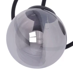 Sklep Kaja Estetyczny kinkiet ścienny z grafitowym kloszem K-5118 z serii RUBI