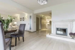 Discount Geometryczna, chromowana lampa sufitowa LP-2323/2C MONZA | Kaja Żyrandole Nowoczesne