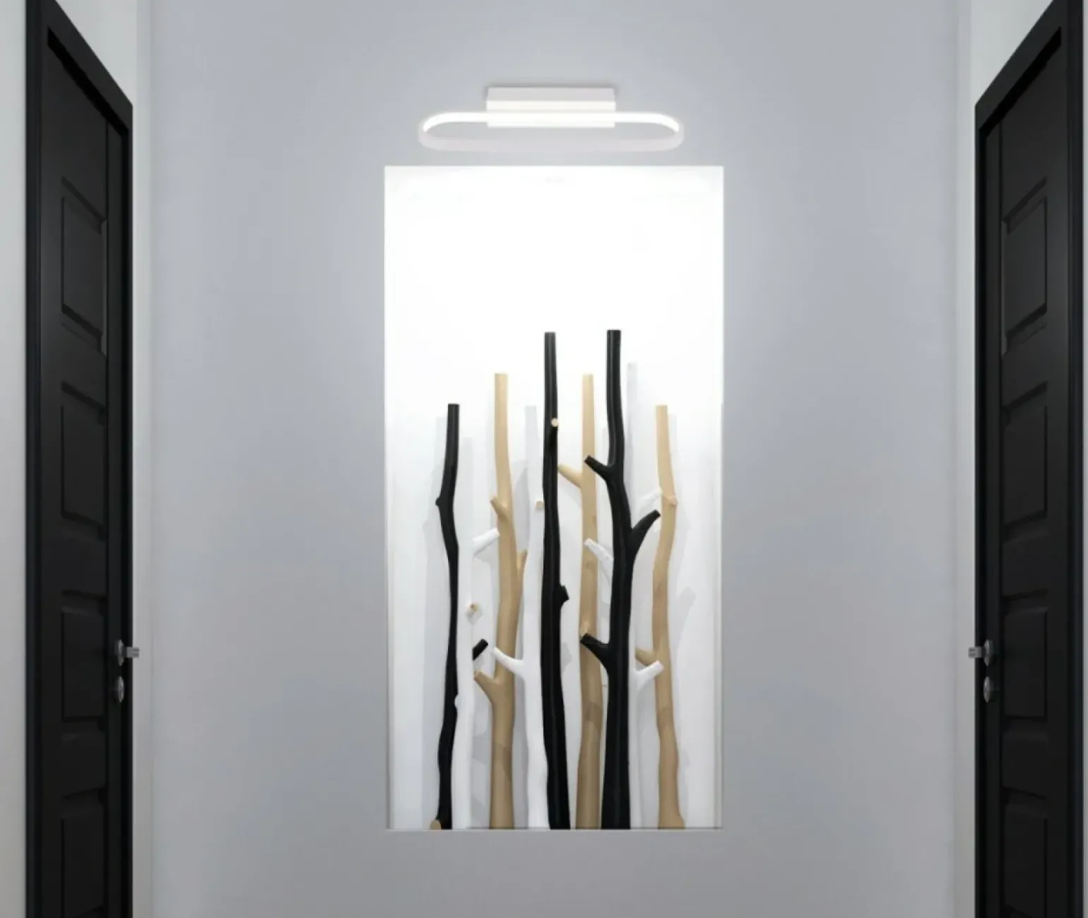 Sklep Kaja Geometryczna lampa ścienna LED 4000K 21-69801 COVER | Kaja Oświetlenie