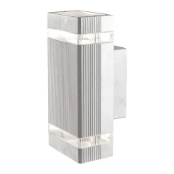 Sklep Kaja Geometryczna lampa elewacyjna 2xGU10 K-8016B-G TAYA | Kaja Oświetlenie