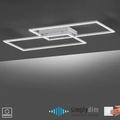 Clearance Geometryczna lampa sufitowa LED 8193-55 z serii INIGO | Kaja Żyrandole Nowoczesne