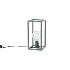 Sklep Kaja Geometryczna lampka stołowa MT-BR4366-T1 GR SIGALO | Kaja Oświetlenie