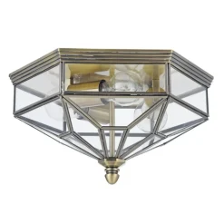 Sklep Kaja Geometryczna plafoniera 3xE27 H356-CL-03-BZ ZEIL | Kaja Oświetlenie