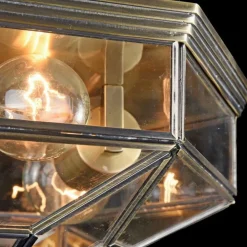 Sklep Kaja Geometryczna plafoniera 3xE27 H356-CL-03-BZ ZEIL | Kaja Oświetlenie