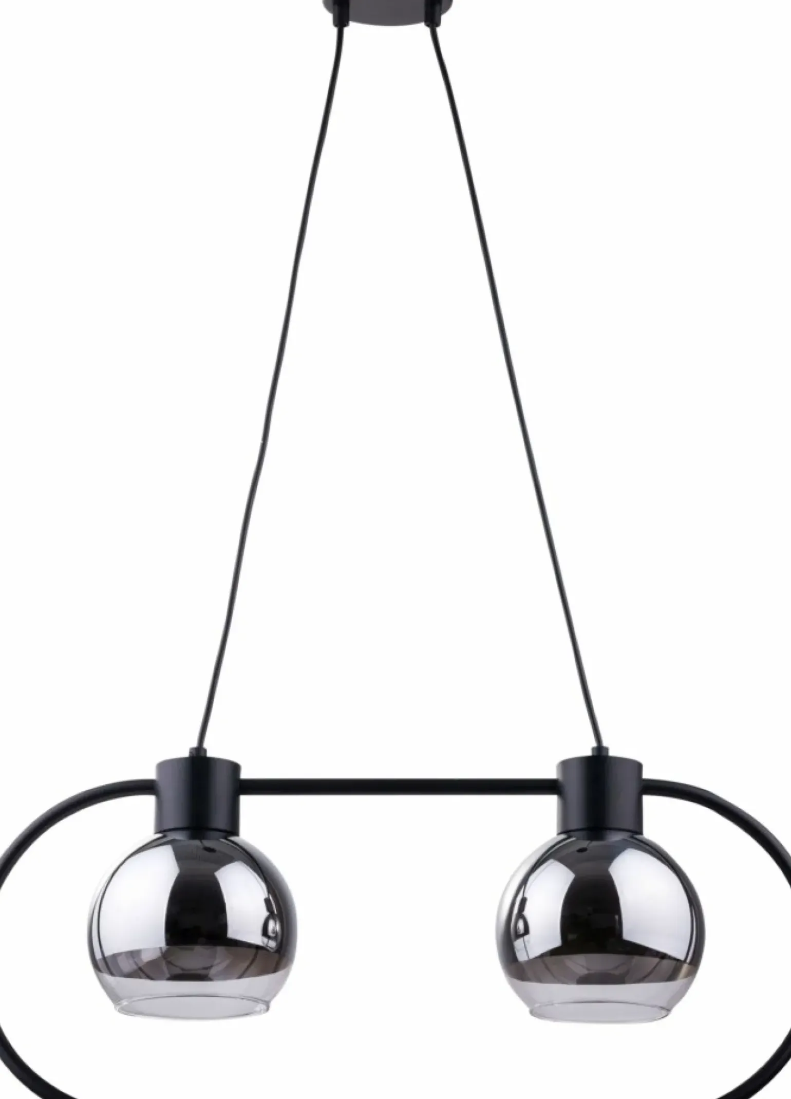 Shop Geometryczna, podwójna lampa wisząca do kuchni SIG 31892 z serii LINDA Żyrandole Nowoczesne