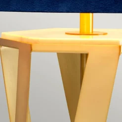 Sklep Kaja Geometryczna, złota lampa stołowa APOLLO-TL z serii APOLLO