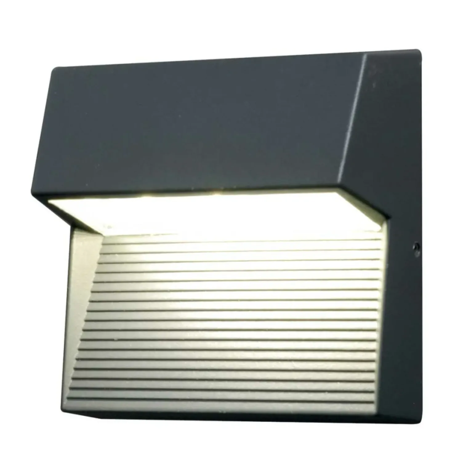 Sklep Kaja Geometryczny, grafitowy kinkiet FREYR-SQ z serii FREYR