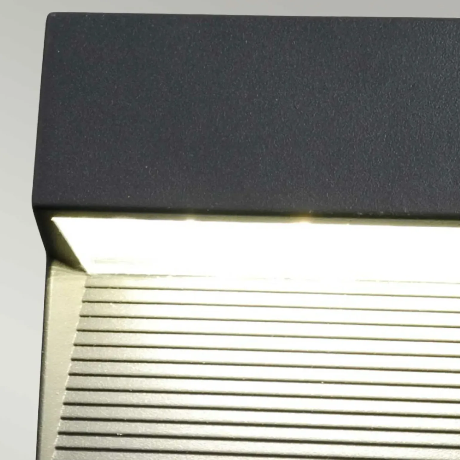 Sklep Kaja Geometryczny, grafitowy kinkiet FREYR-SQ z serii FREYR