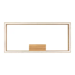 Sklep Kaja Geometryczny plafon LED wykonany z drewna 9141174 RAMME | Kaja