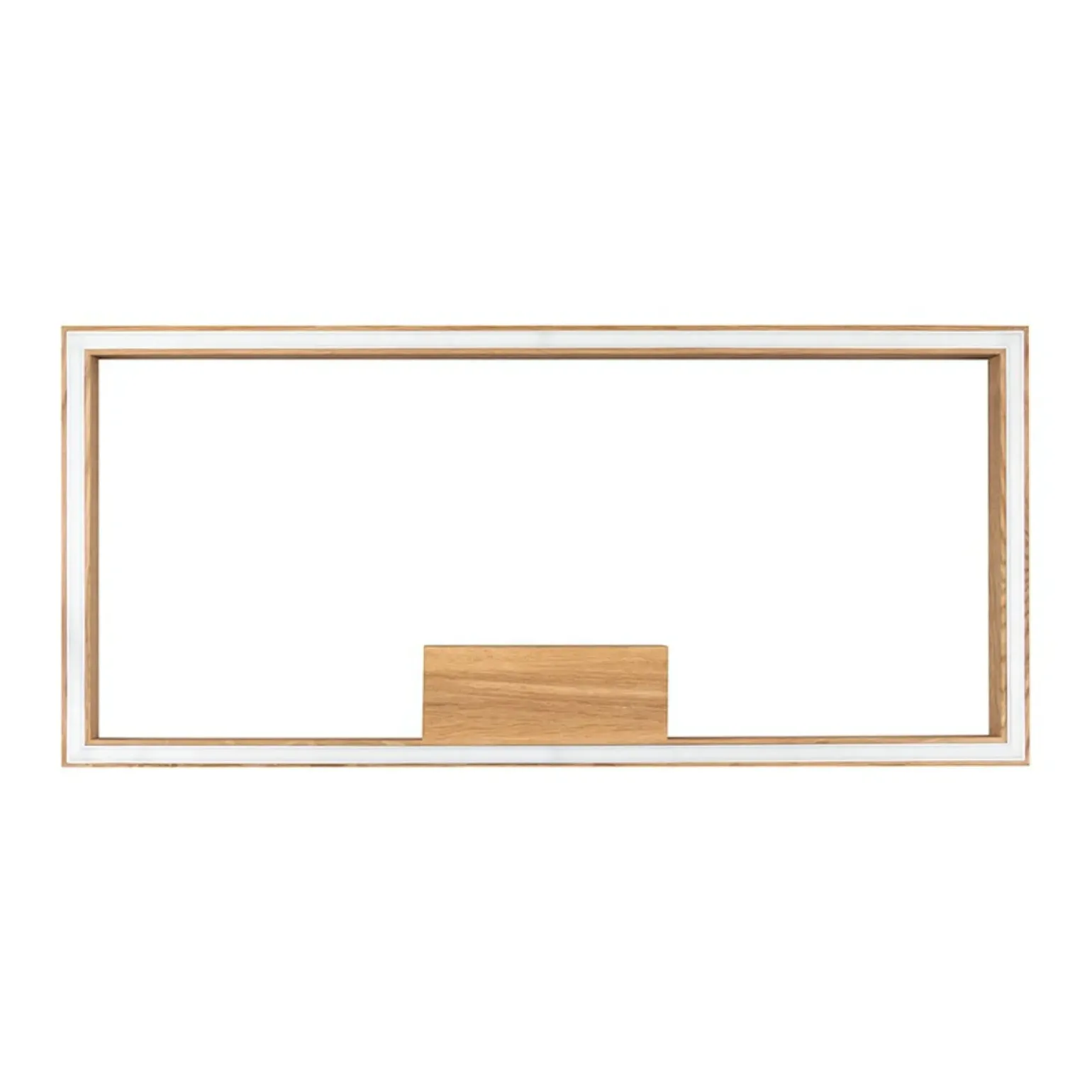 Sklep Kaja Geometryczny plafon LED wykonany z drewna 9141174 RAMME | Kaja