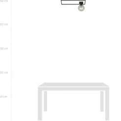 New Geometryczny plafon z okrągłym kloszem 1131/1A IMAGO | Kaja Żyrandole Nowoczesne