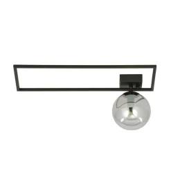 New Geometryczny plafon z okrągłym kloszem 1131/1A IMAGO | Kaja Żyrandole Nowoczesne