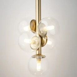 Flash Sale Glamour lampa sufitowa z pięcioma kloszami SIG 40854 z serii PERLA LUX Żyrandole Nowoczesne