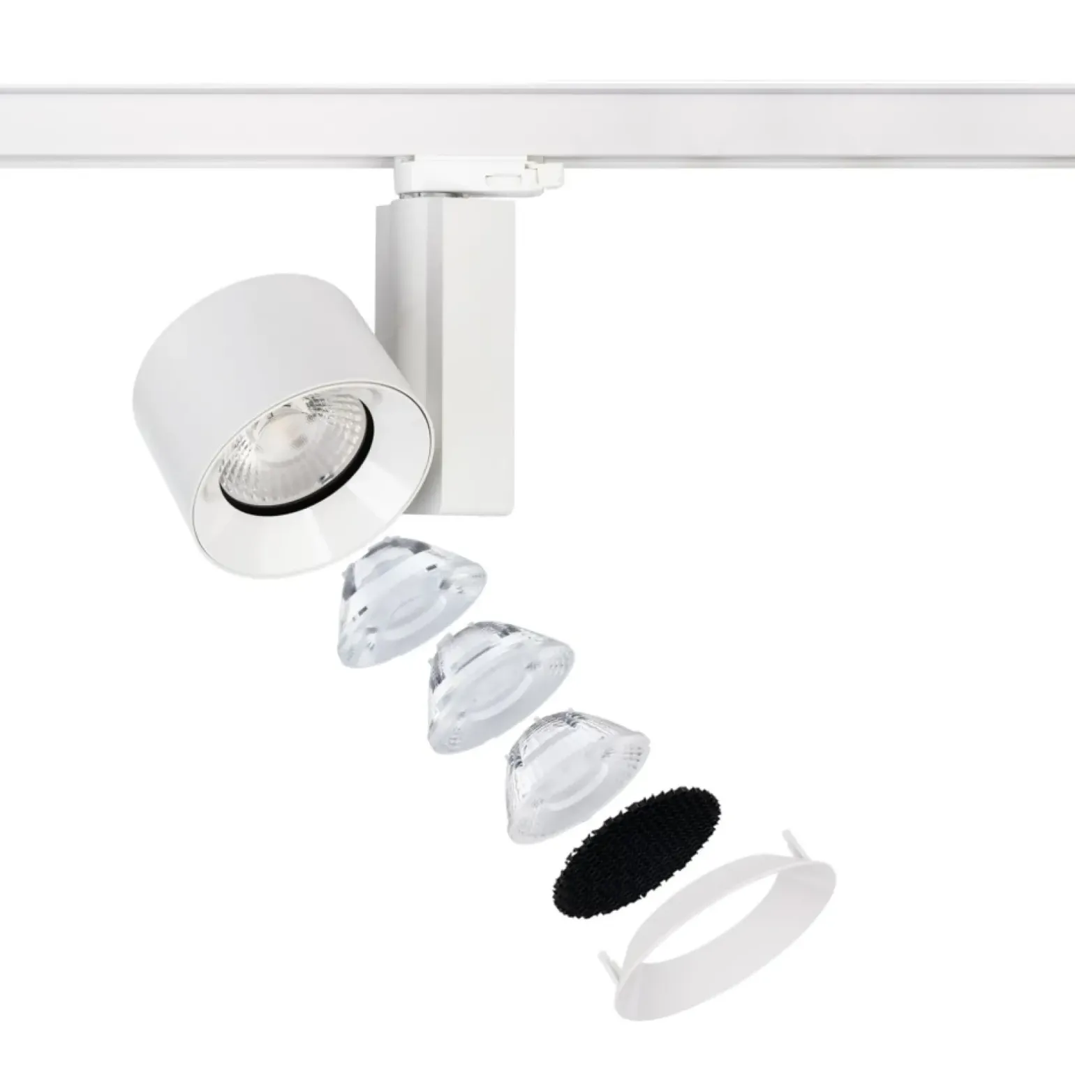 Sklep Kaja Głowica do szyny do komercyjnego oświetlenia 8748 | Kaja Oświetlenie