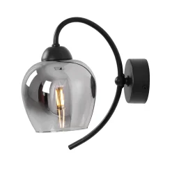 Sklep Kaja Grafitowa lampa ścienna do doświetlenia salonu K-5197 z serii SARA