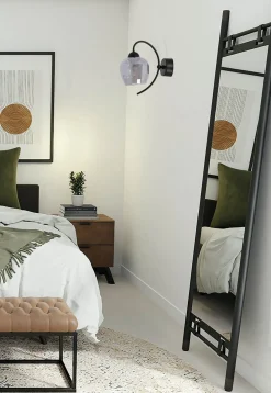 Sklep Kaja Grafitowa lampa ścienna do doświetlenia salonu K-5197 z serii SARA