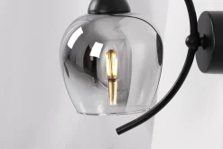 Sklep Kaja Grafitowa lampa ścienna do doświetlenia salonu K-5197 z serii SARA