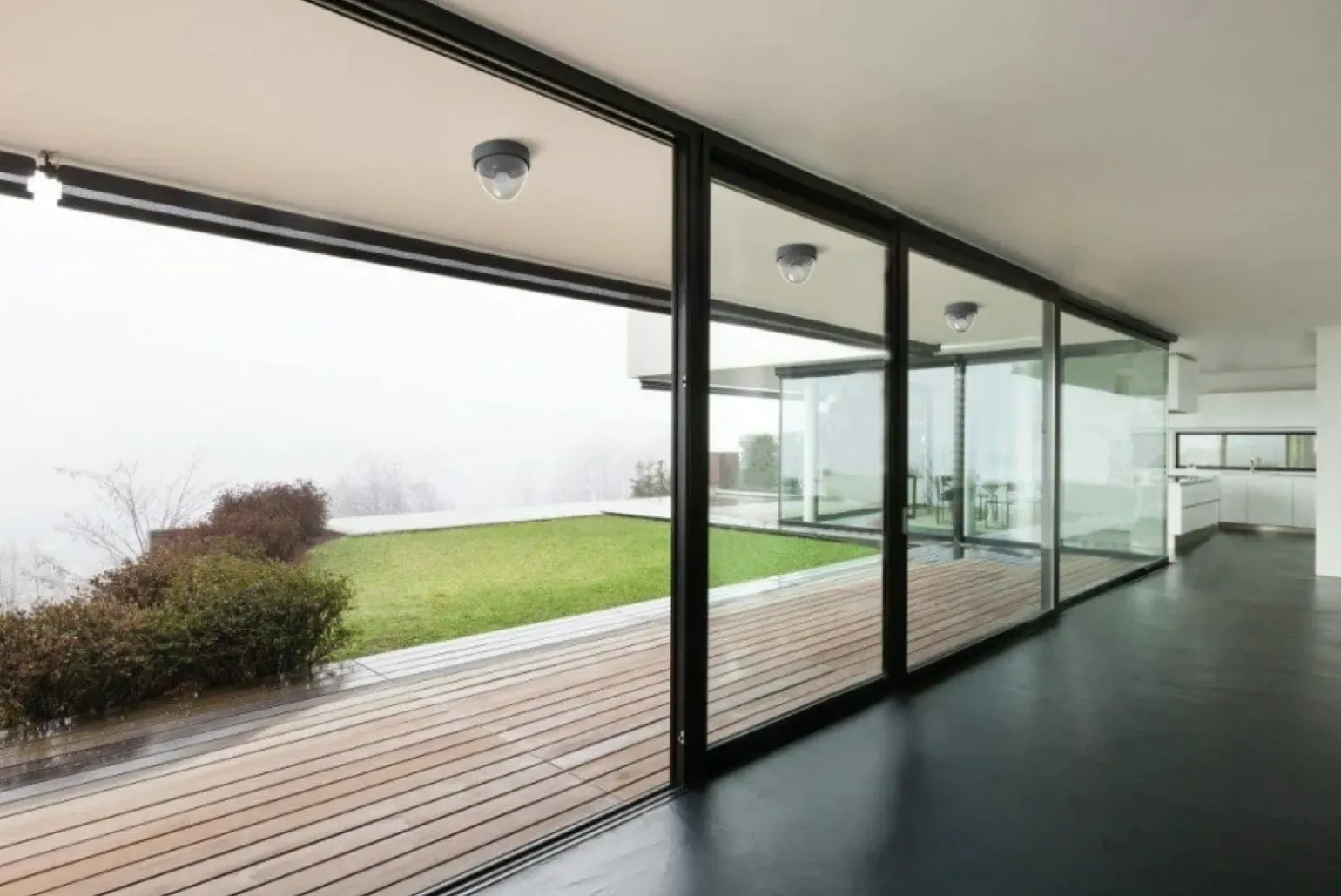 Sklep Kaja Grafitowa lampa sufitowa, zewnętrzna, duży gwint 7965 | Kaja