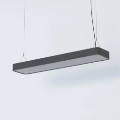 Best Grafitowa lampa wisząca, regulowana wysokość 7532 | Kaja Oświetlenie Żyrandole Nowoczesne