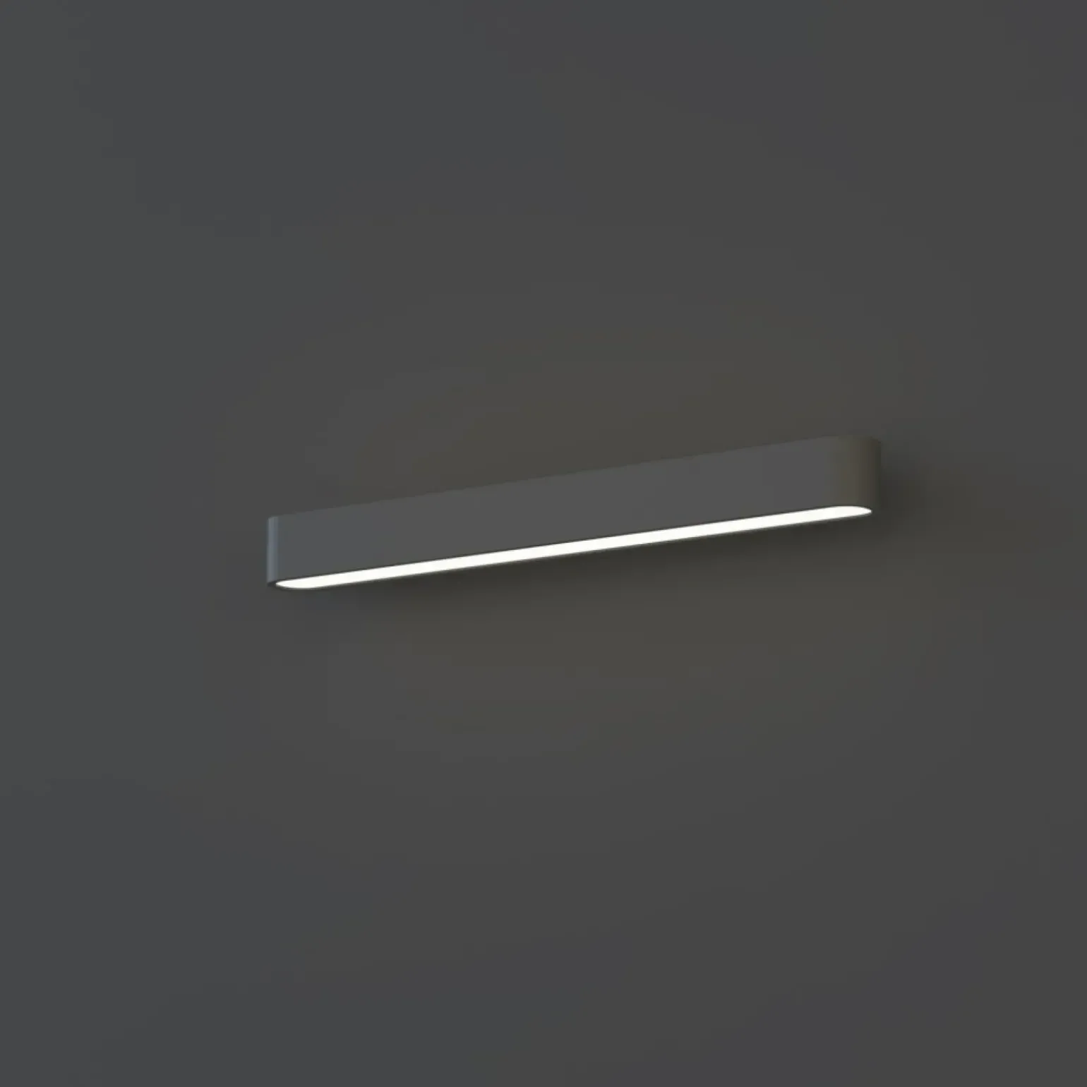 Sklep Kaja kinkiet, zaokrąglony, ze świetlówką 7528 | Kaja Oświetlenie