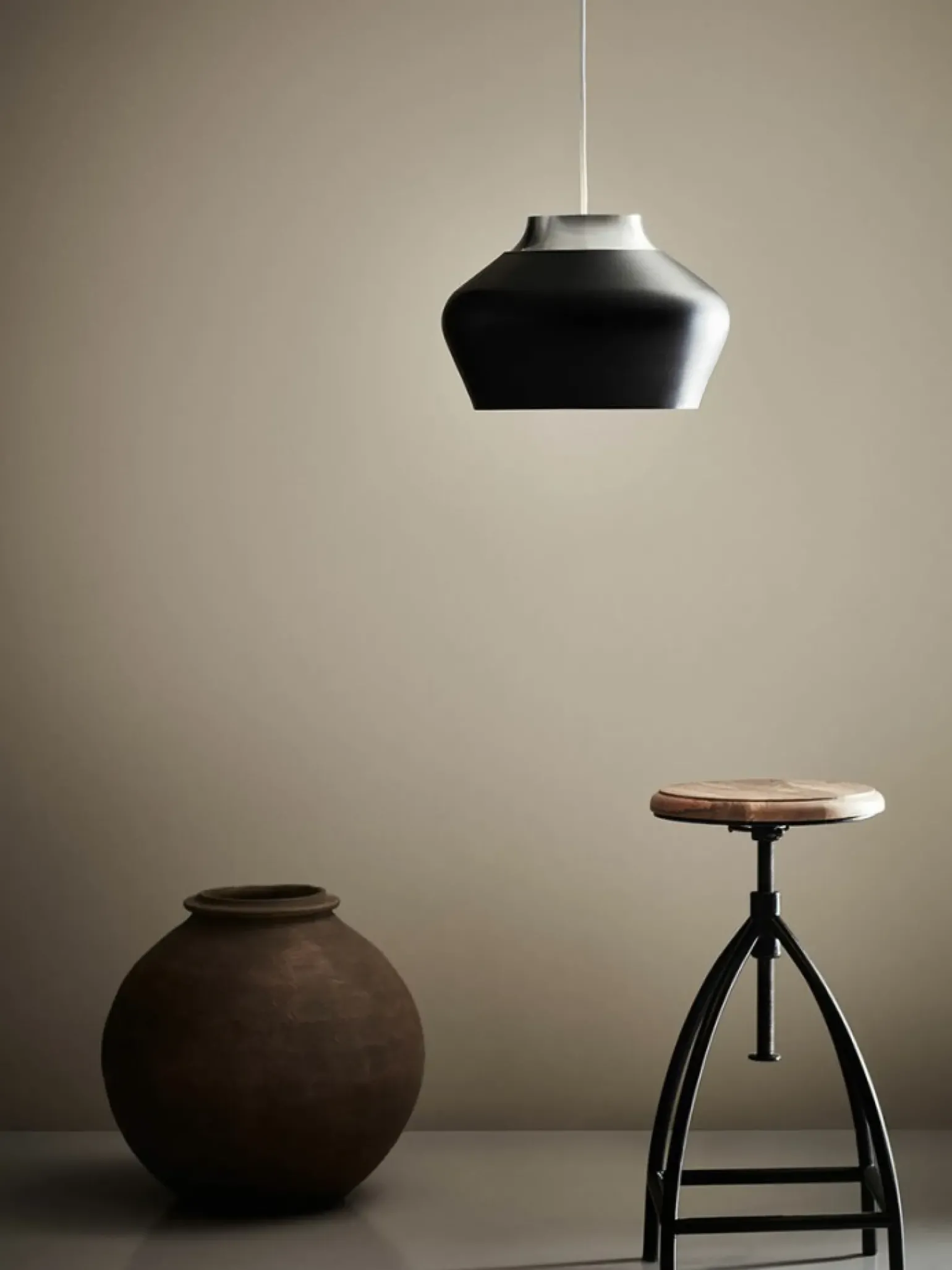 Cheap Gustowna czarna lampa wisząca z dużym gwintem 107378 | Kaja Żyrandole Nowoczesne