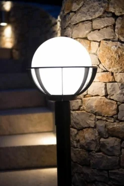 Sklep Kaja Gustowna lampa stojąca z kloszem, gwint E27 K 5002/2/KPO 250