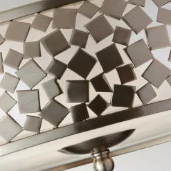 Sklep Kaja Gustowny plafon, szczotkowana stal FE-ZARA-SF z serii ZARA