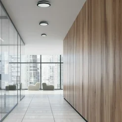 Sklep Kaja Hermetyczny plafon LED do łazienki ⌀30cm EKP0476 MARLON | Kaja