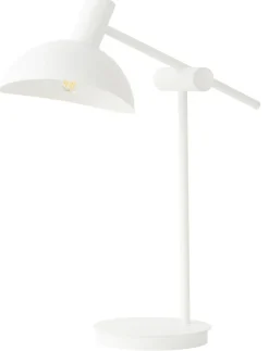 Sklep Kaja Industrialna, biała lampka do nowoczesnego biura SIG 50345 ARTIS