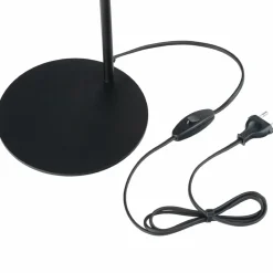 Sklep Kaja Industrialna, czarna lampka biurkowa do gabinetu TK 5414 z serii LOGAN