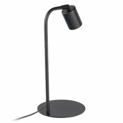 Sklep Kaja Industrialna, czarna lampka biurkowa do gabinetu TK 5414 z serii LOGAN