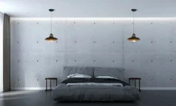 Store Industrialna, czarno-złota lampa wisząca MLP3682 FELIX | Kaja Żyrandole Nowoczesne