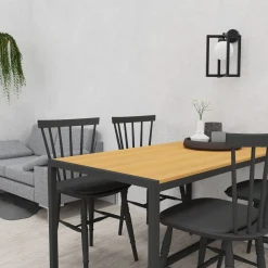 Sklep Kaja Industrialna lampa ścienna, z metalową ramką MLP8567 z serii DIEGO | Kaja Oświet