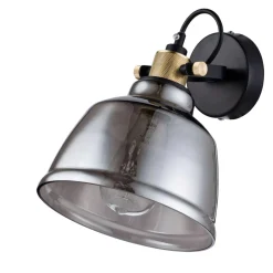 Sklep Kaja Industrialna lampa ścienna z kloszem T163-01-C IRVING | Kaja